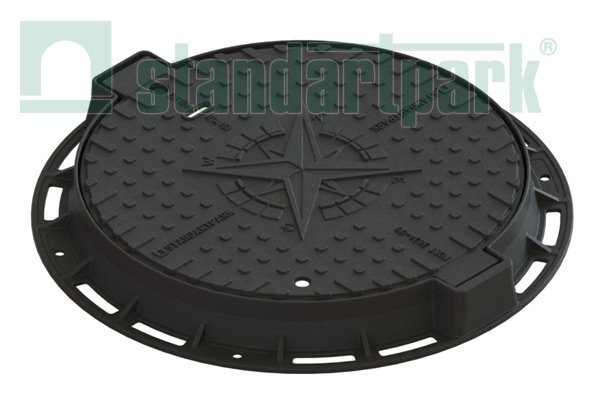 Люк чугунный канализационный лёгкий А15 – Купить Люки чугунные Л в ...