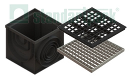 Дождеприемники PolyMax 400х400 мм