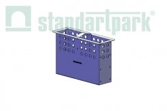 Корзина для пескоуловителя DN160 из нержавеющей стали