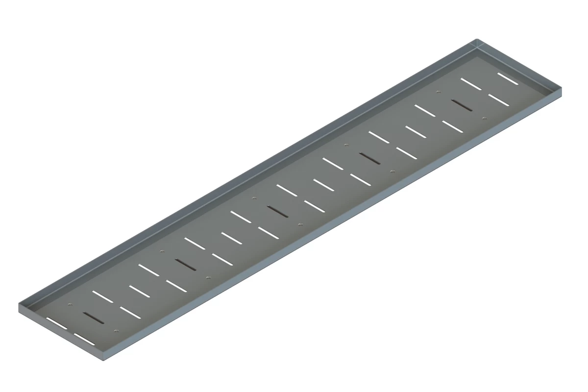Решетка водоприемная Basic Fill DN150 под заполнение, рис. 1