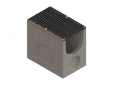 Пескоуловитель BetoMax DN500 бетонный стальная насадка с защелкой с решеткой щелевой чугунной дорожной кл.Е600 (комплект) 04987485