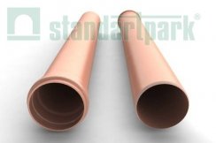 Труба для наружной канализации НПВХ Ду 110*3,2 L 3000