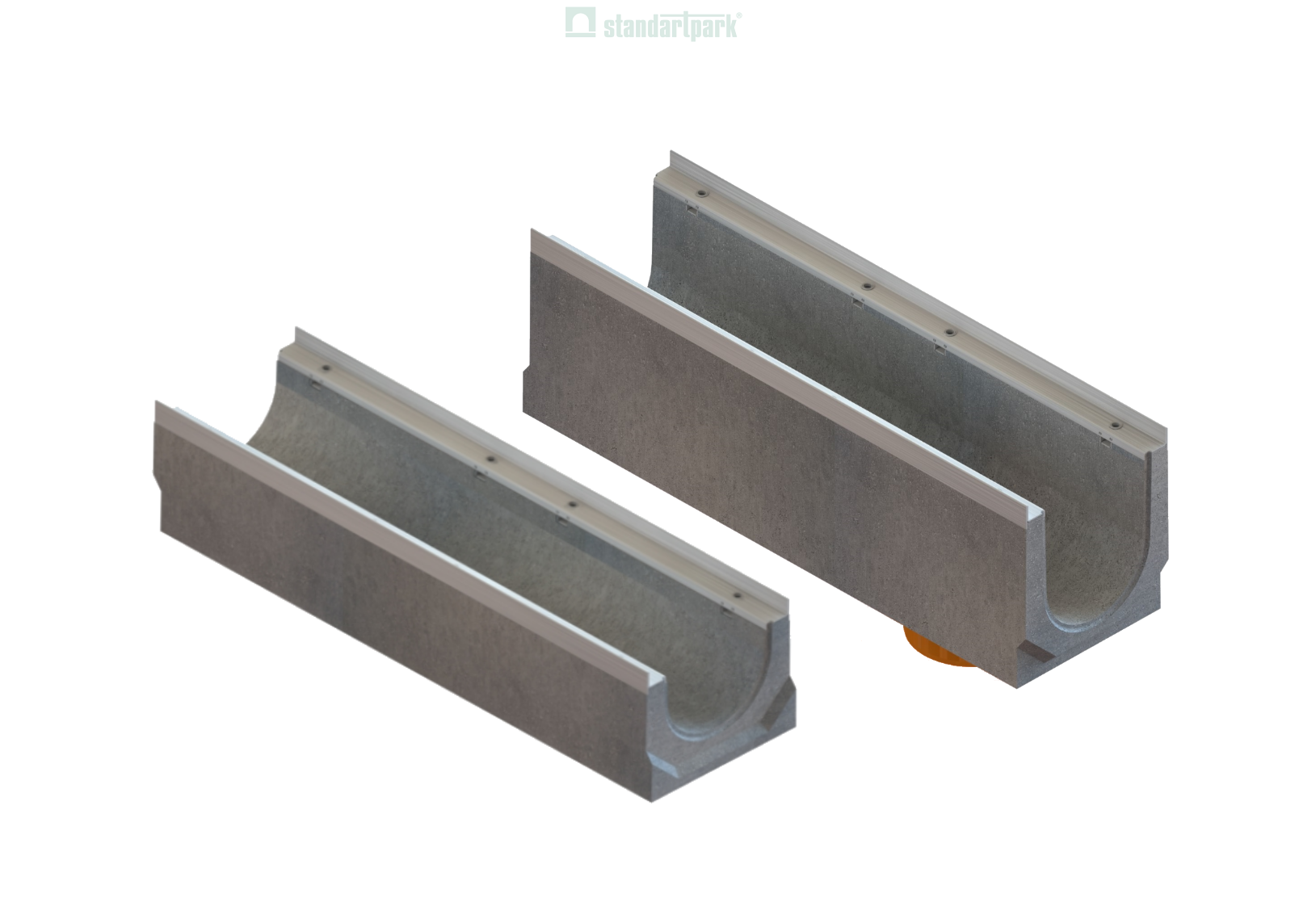 Лотки бетонные BetoMax DN200