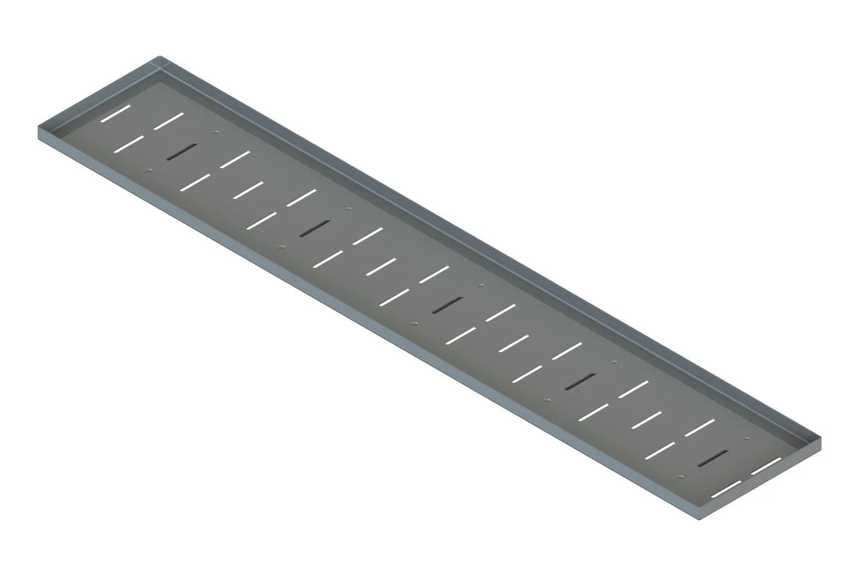 Решетка водоприемная Basic Fill DN100 под заполнение, рис. 1