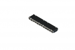 Лоток водоотводный пластиковый PolyMax Drive DN150 h96 с решеткой щелевой чугунной ВЧ кл.D400 (к-т), рис. 1
