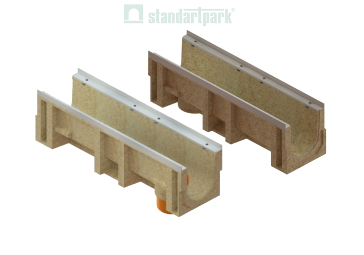 Лотки полимербетонные CompoMax DN200