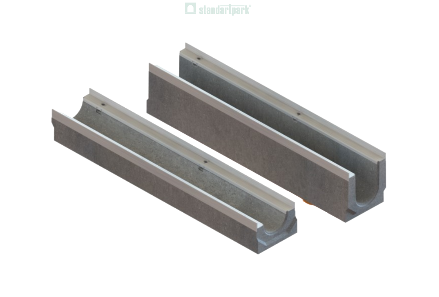 Лотки бетонные BetoMax DN110 