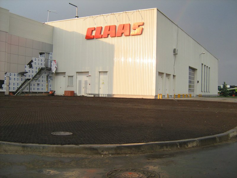 Территория завода CLAAS 