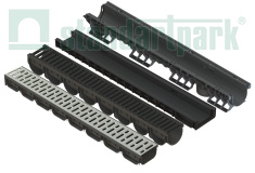 Лотки пластиковые S'park и Basic DN100