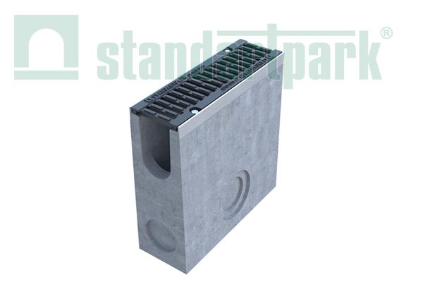 Пескоуловитель бетонный BetoMax Drive DN100 с чугунной решеткой (комплект)