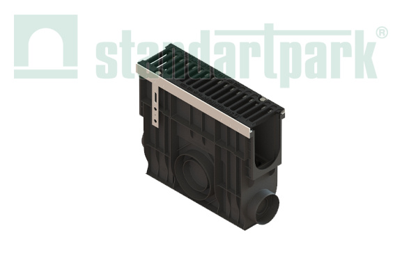 Пескоуловитель пластиковый PolyMax Drive с решеткой "щель" ВЧ кл.C (к-т)