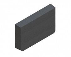 Заглушка торцевая полимербетонная для лотка водоотводного полимербетонного 6721-2, рис. 2