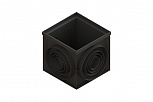 Пластиковый дождеприемник-пескоуловитель PolyMax Basic 400х400 (угловой)