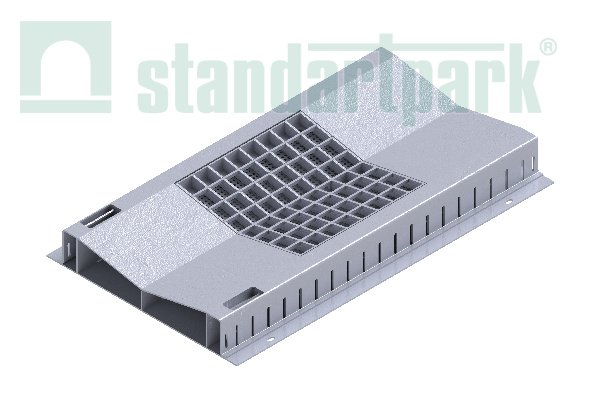 Водоотводный лоток SteelMax ТИП3