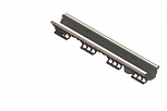 Лоток водоотводный пластиковый PolyMax Basic DN100 h120 стандартный борт