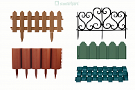 Декоративные заборы и ограждения