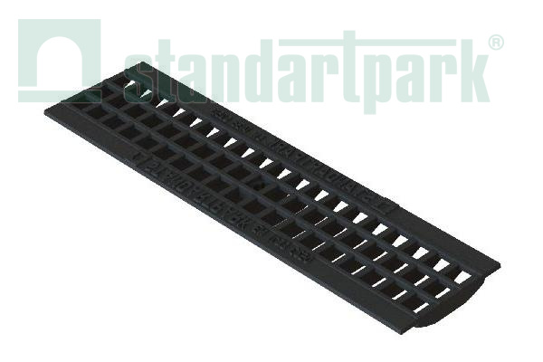Решетка водоприемная Basic DN100 чугунная ячеиcтая кл. С250