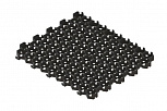 Решетка газонная пластиковая черная "Hexarm" (гексарм)