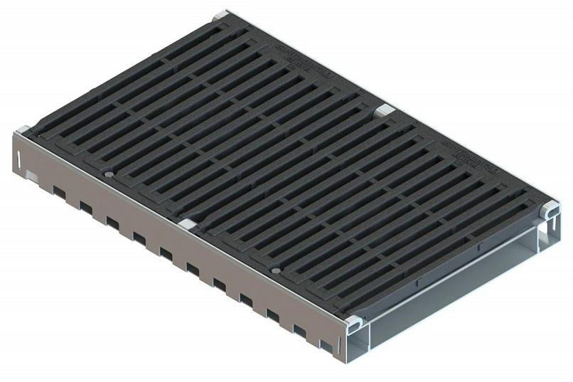 Решетка водоприемная Max РВ-50.63.50-ВЧ-ЩЗ3-ЛВ щелевая ВЧ кл. C250