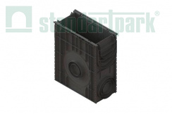 Пескоуловитель PolyMax Basic DN200 h600 с низким бортом