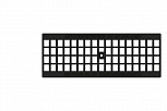 Решетка водоприемная Basic ячеистая чугунная кл. С250