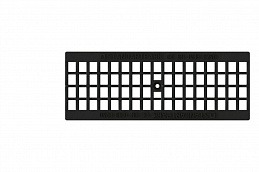 Решетка водоприемная Basic ячеистая чугунная кл. С250, рис. 2