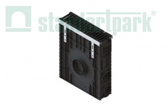 Пескоуловитель сборный PolyMax Drive DN100 с решеткой «щель» чугунной кл. С250 (к-т)
