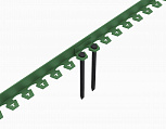Бордюр пластиковый "New Fix Roll" H52 (комплект) оливковый