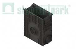 Пескоуловитель сборный PolyMax Basic DN200 h600 с высоким бортом