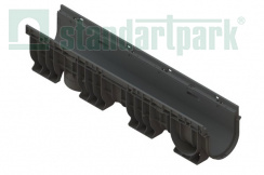 Лоток водоотводный пластиковый PolyMax Basic DN200 h200