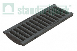 Лоток водоотводный пластиковый PolyMax Basic DN150 h217 с решеткой пластиковой ячеистой кл. А15 (комплект), рис. 2