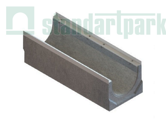 Лоток водоотводный BetoMax DN300 H31 бетонный кл.D400, E600, F900
