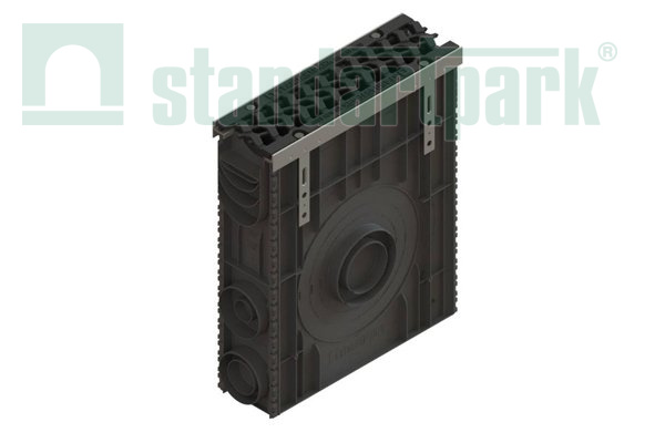 Пескоуловитель сборный PolyMax Drive DN100 комплект с решеткой Е класса «шина»