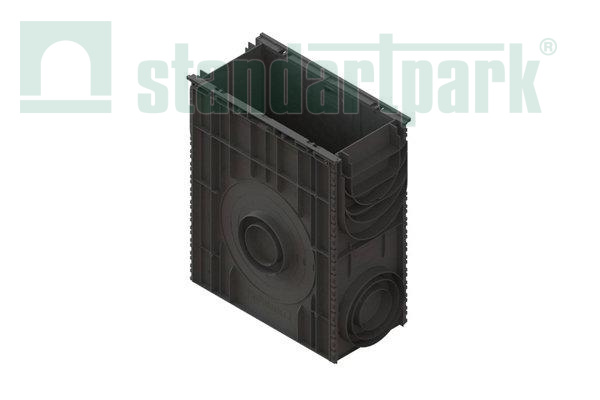 Пескоуловитель PolyMax Basic DN200 h600 с низким бортом