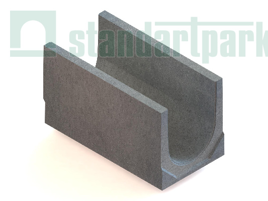 Лотки водоотводные бетонные BetoMax DN400 уклонные h270 - 560