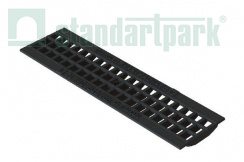 Решетка водоприемная Basic DN100 чугунная ячеиcтая кл. С250