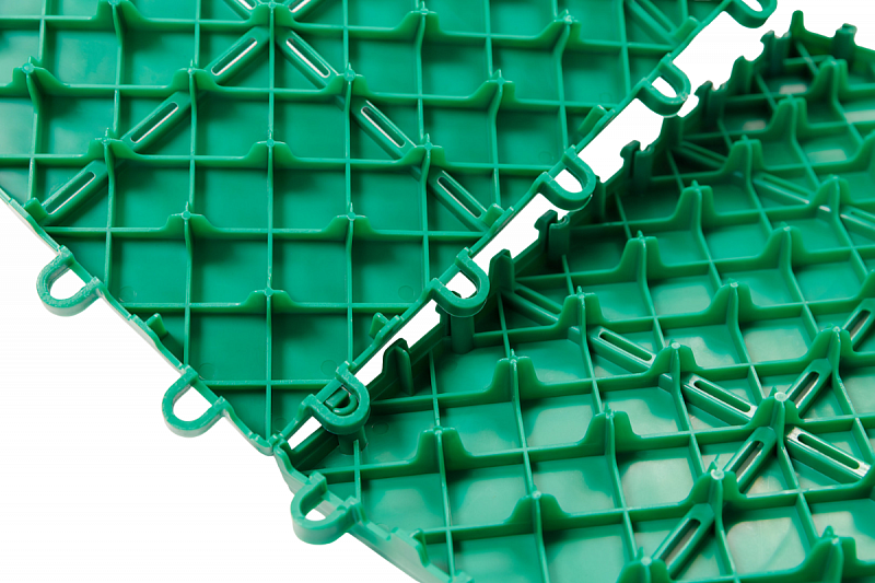 Покрытие модульное садовое "Модуль" (цвет зеленый)