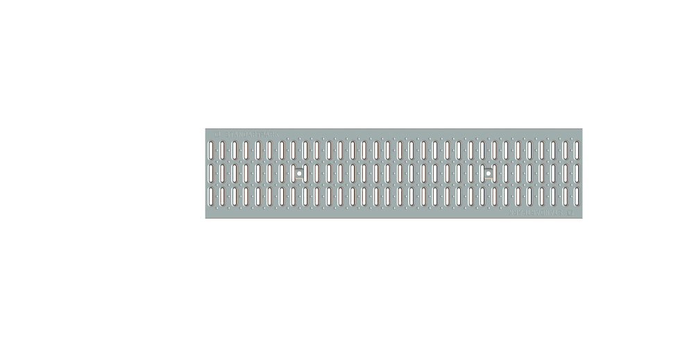 Решетка штампованная Basic DN200 оцинкованная кл. А15