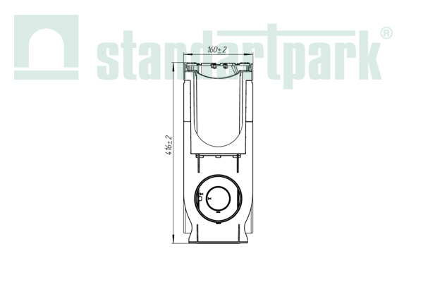 Пескоуловитель пластиковый PolyMax Drive с РВ шина ВЧ кл.E (к-т)