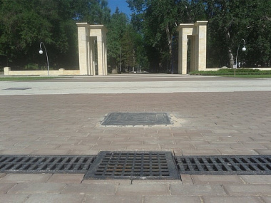 Линейный водоотвод Парк Динамо г. Воронеж