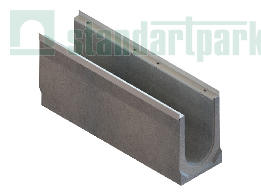 Лоток водоотводный BetoMax DN300 H61 бетонный кл.D400, E600, F900